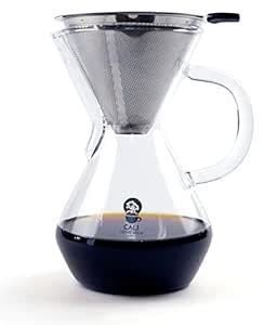 Cali Home Brew Pour Over Coffee Maker | 3 Cup/17oz Brewer | BPA Free ...