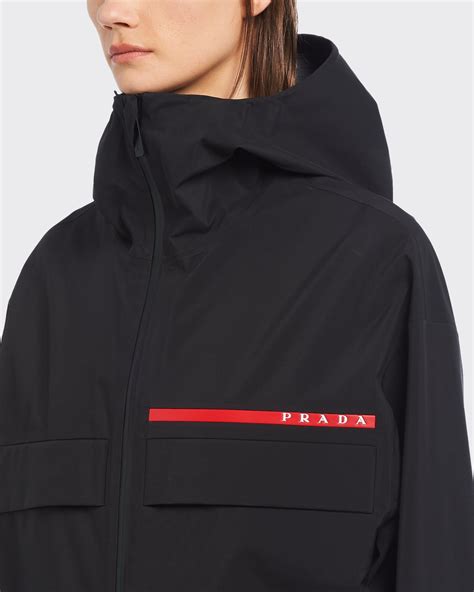 Black Gore-tex Pro Raincoat | PRADA