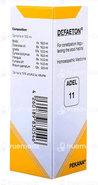 Adel 11 Defaeton Drop 20 Ml - Uses, Side Effects, Dosage, Price | Truemeds