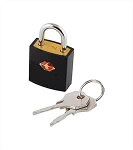Travel Additions TSA Luggage Key Lock Black : Amazon.in: Bags, Wallets ...