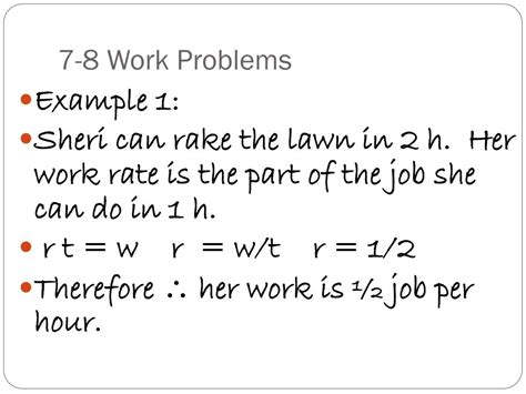 Image result for Formulas for Work Rate Problems