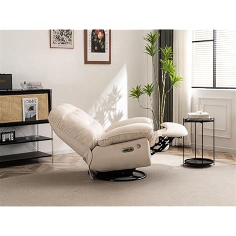 Deolme Oversized Electric Recliner Chair, 360 Swivel India | Ubuy