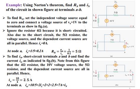 Image result for Norton's theorem Examples