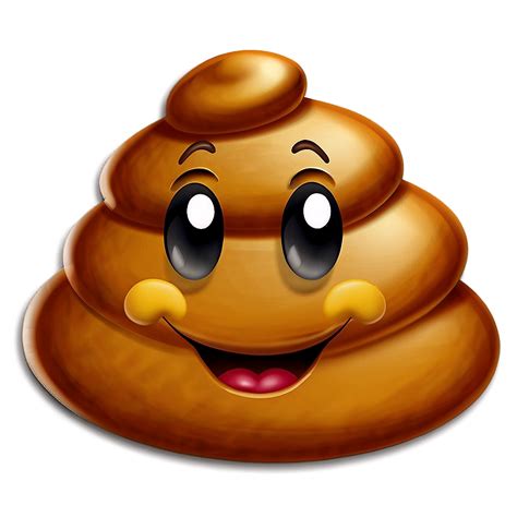 Download Smiling Poop Emoji Png 05232024 | Wallpapers.com