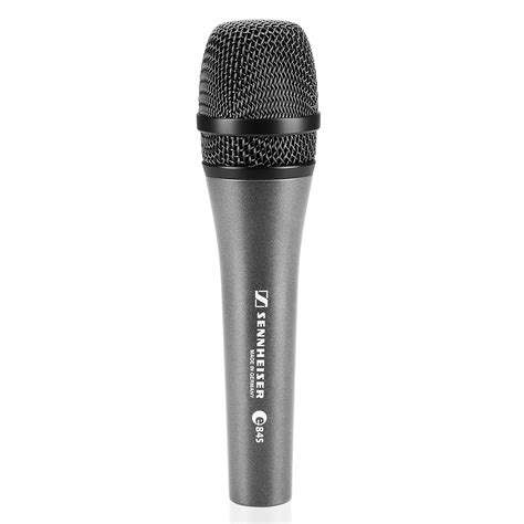 Sennheiser e 845 Supercardioid Dynamic Vocal Microphone | Extended High ...
