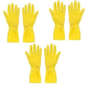 MPR4 Rubber Household | Cleaning Gloves | Reusable Rubber Hand gloves ...
