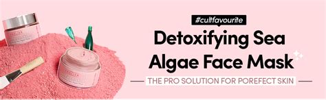 Buy Prolixr - Detoxifying Sea Algae Face Pack Mask with Brush ...