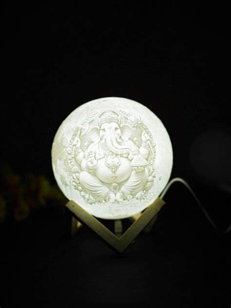 Customizable Moon Lamp with Stand & USB - WL3998 – Wedtree