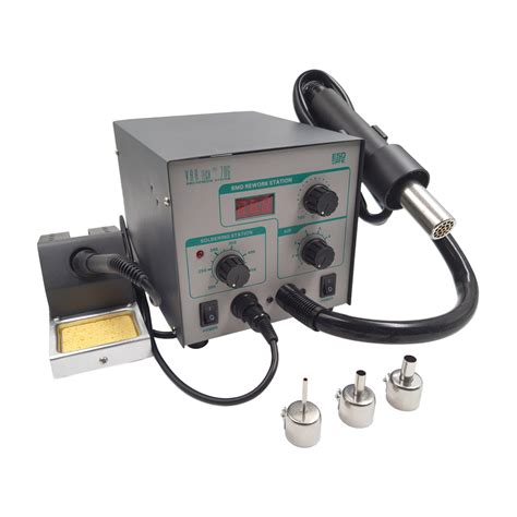 VAR TECH 706 630W ESD Safe Digital 2 in 1 SMD Rework Station – TOMSON ...