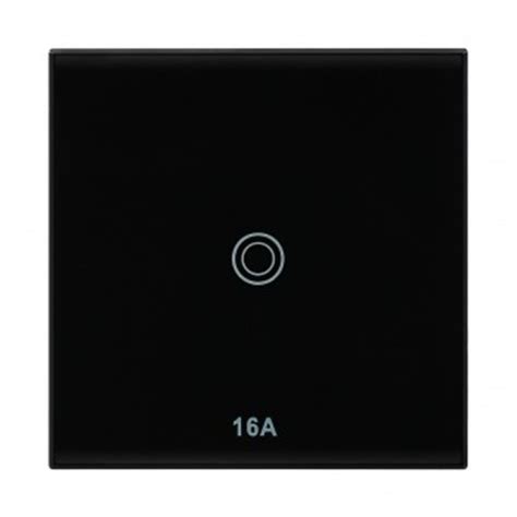 Legrand Lyncus 16A Touch switch 1 way 2 module White | mykit | Buy ...