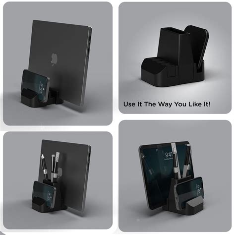 Modular - Pen Stand Vertical Laptop Holder & Cable Organizer – Everyday ...