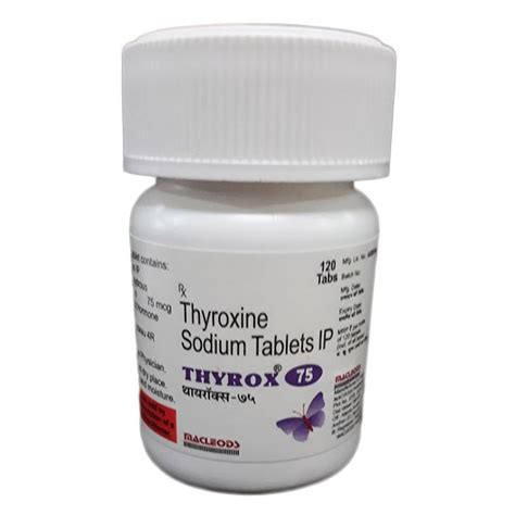 Thyrox 75 Tablet 100's Price, Uses, Side Effects, Composition - Apollo ...
