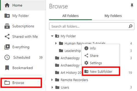 Image result for Create a New Subfolder