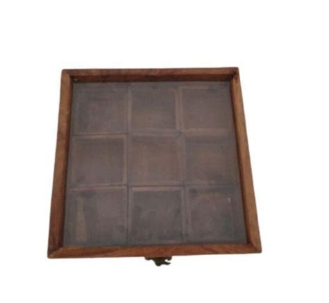 Wooden Anjarai Petti or Spice Box | Tredy Foods
