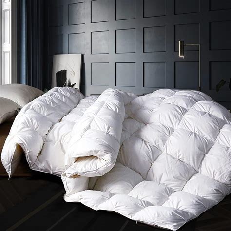 Alanzimo All Season Oversized King Size 120x98 Goose Down Comforter ...
