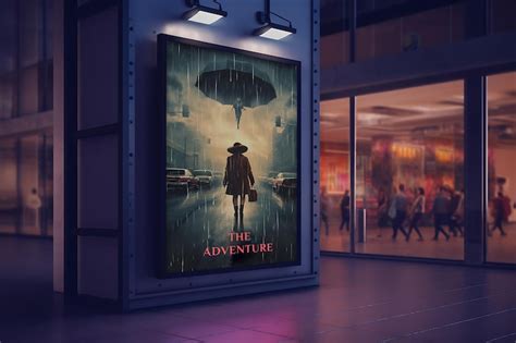 Movie poster mockup Images - Free Download on Freepik