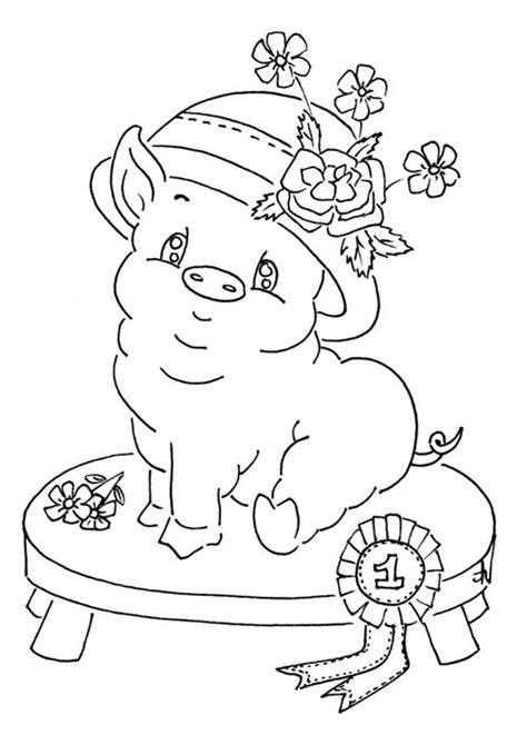Free & Easy To Print Pig Coloring Pages - Tulamama