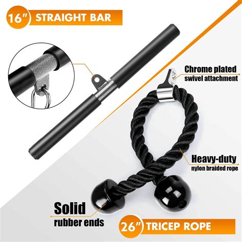 Buy Weight Cable Pulley System Gym, DIY Home Gym Fitness Pulley Cable ...