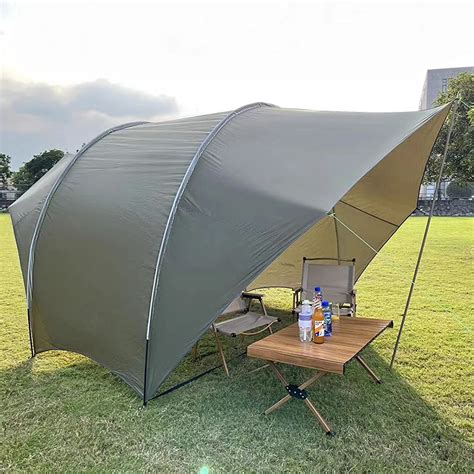 Waterproof Car Awning Sun Shelter - Eggshell Shape Auto SUV Canopy Cam ...