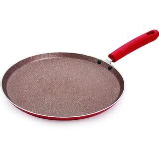 Buy Fabkitchen Pixxon Series Premium Granite Red Non-Stick Flat Tawa ...