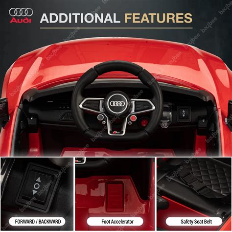 Baybee Official Licensed Audi R8 Battery Operated Electric Car with Li ...