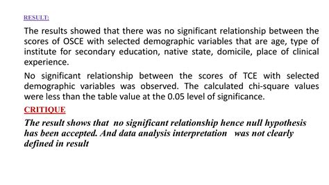 Image result for Research Critique Example