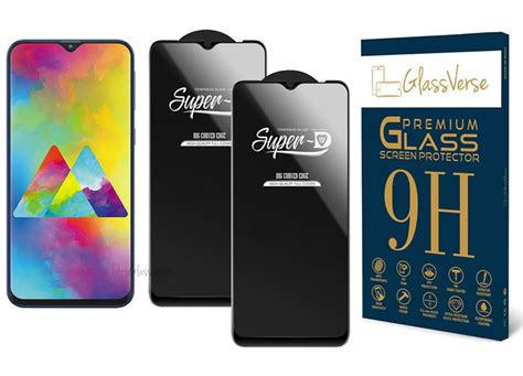 GlassVerse SuperD Oleophobic Tempered Glass For Samsung Galaxy M20 ...