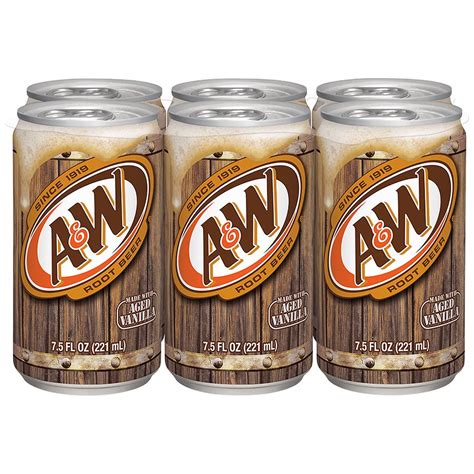 A&W Root Beer Mini Cans 6 Pack Mini Can | Walgreens