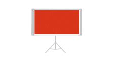 Projection screen material that introduces as small colour shifting is perfect.