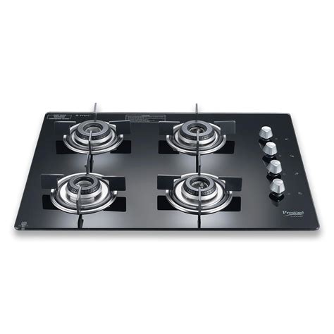 Prestige Marvella Hob Black AL 4B | Stylish 4-Burner Cooking Solution