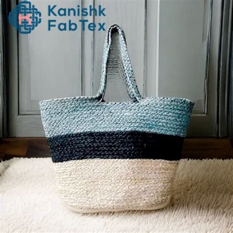 Jute And Cotton Braided Bags - Cotton Braided Bag Manufacturer from Panipat