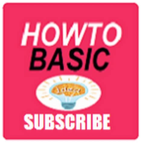 HowToBasic How To 的图像结果