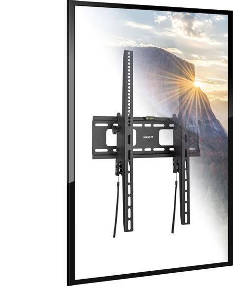 Amazon.com: Mount-It! Portrait TV Wall Mount, Low Profile TV Mount for ...