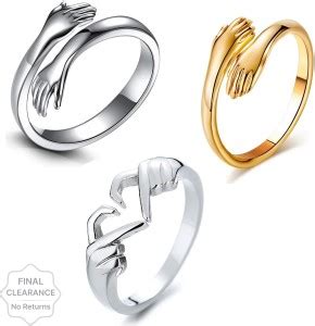 Utkarsh Pack Of 3 CMB7877 Love Gesture Couple Hands Than Heart Hug Me ...