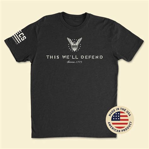 This We'll Defend T-shirt - Etsy