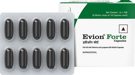 Buy EVION 200MG STRIP OF 10 CAPSULES Online & Get Upto 60% OFF at PharmEasy