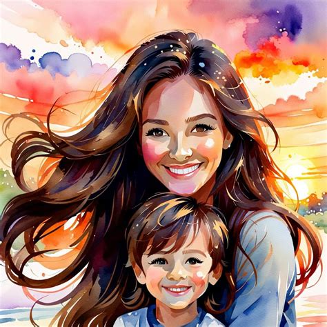 Like mother, like son! - AI Generated Artwork - NightCafe Creator