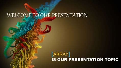 Using Array in PowerPoint 的图像结果