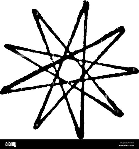 Nine Point Star House Doctor Hanging Star, 9 Point 45cm WAS £9