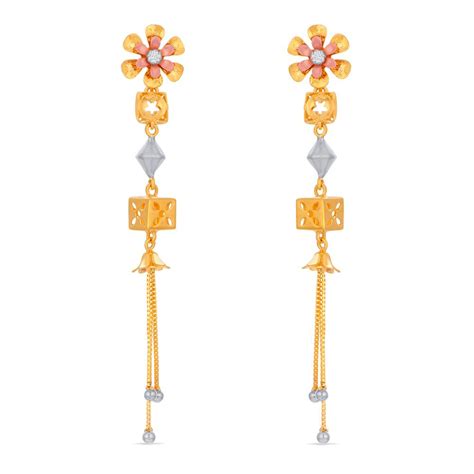22 Karat Gold Earrings | Gold - Reliance Jewels