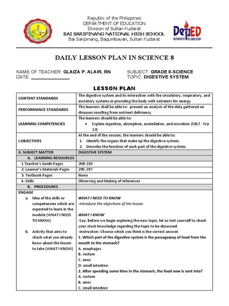 Image result for Lesson On Digestive System