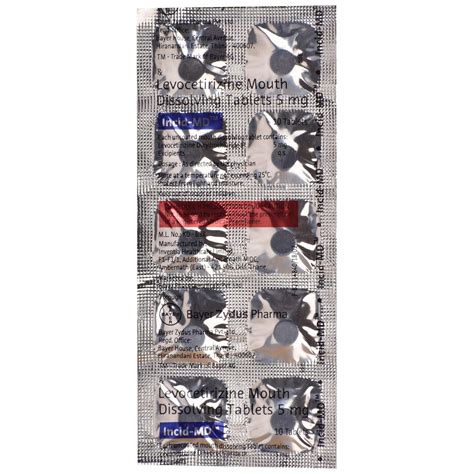 Incid-MD - Strip of 10 Tablets : Amazon.in: Health & Personal Care