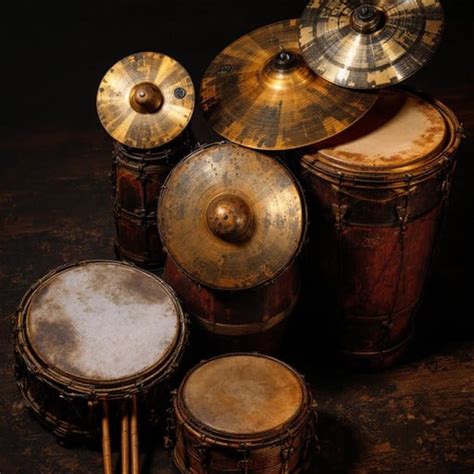 Free Vintage Percussion Collection Image - Percussion, Drums, Cymbals ...