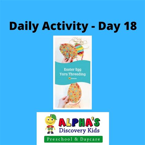 Daily Activity for Kids – Day 18 – Easter Egg Weaving | Alpha Discovery ...