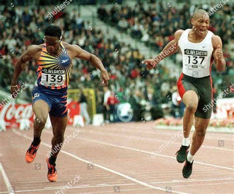 Bru3019980828brussels Belgium Us Sprinter Maurice Greene Editorial ...
