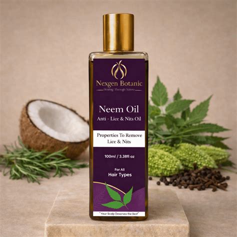 NexGen Botanic Anti-Lice Oil 100 ML — Natural Head-Lice Treatment
