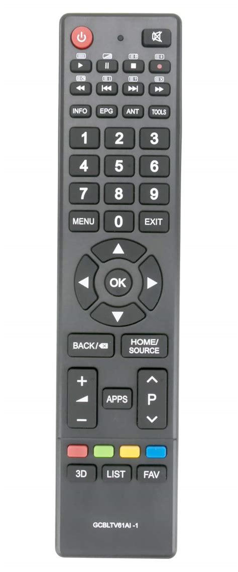 Buy ALLIMITY GCBLTV61AI-1 Remote Control Replace for Changhong CHIQ TV ...