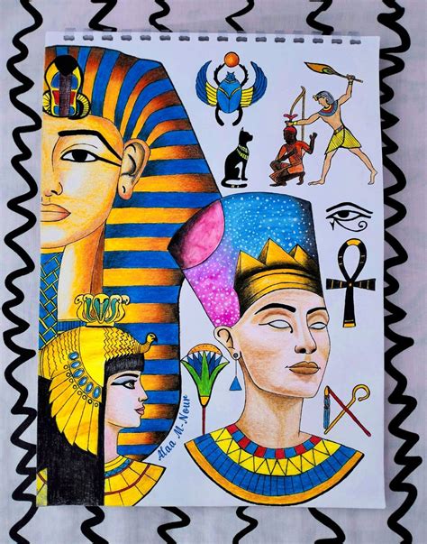 Cleopatra, Nefertiti and king Tut Ancient Egypt🇪🇬 Pharaohs | Egyptian ...