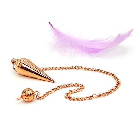 Plus Value Copper Plated Dowsing Pendulum For Professional Massager ...