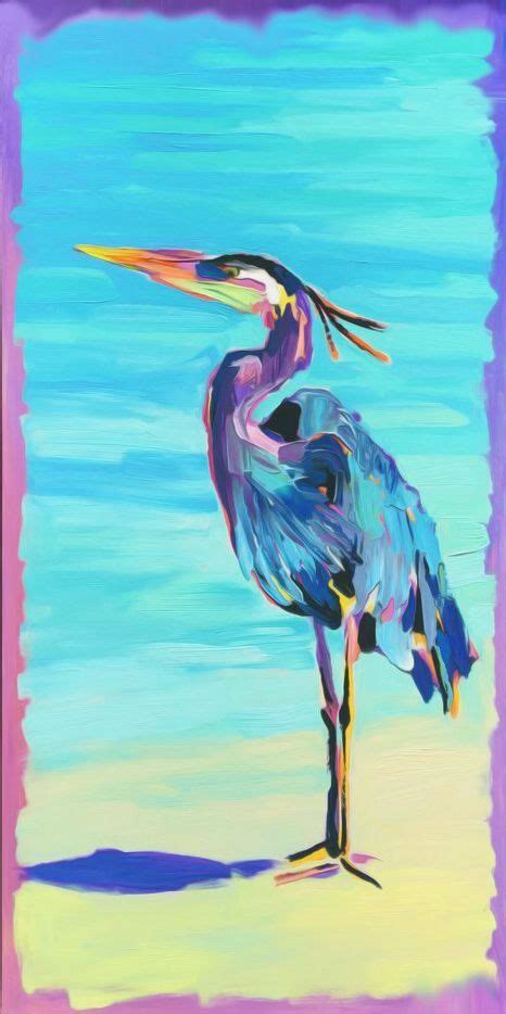 SUMMER STEP-BY-STEP GREAT BLUE HERON PAINTING WORKSHOP, Hue Studio ...